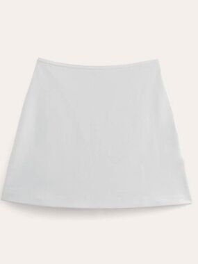 NWT Everlane Cotton Mini Skirt (White)